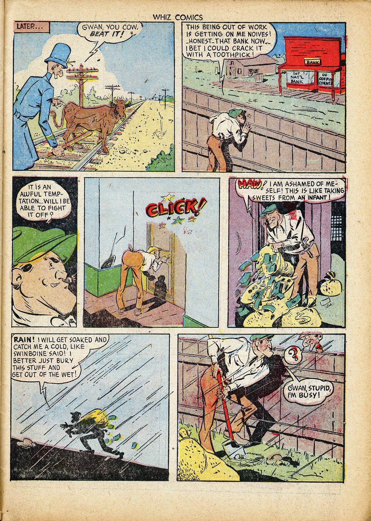 Read online WHIZ Comics comic -  Issue #72 - 40