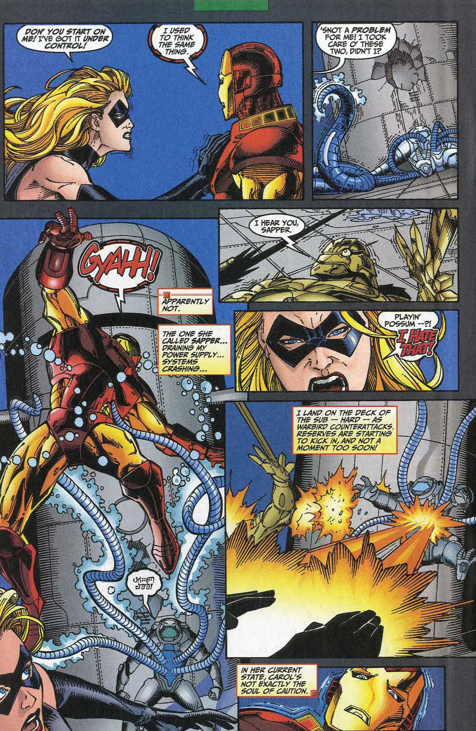Read online Iron Man (1998) comic -  Issue #18 - 20