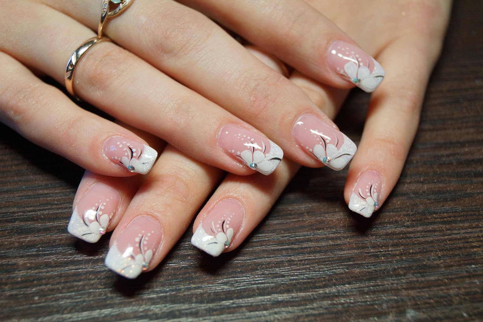 White Nails Art Designs To Try This Year - trends4everyone