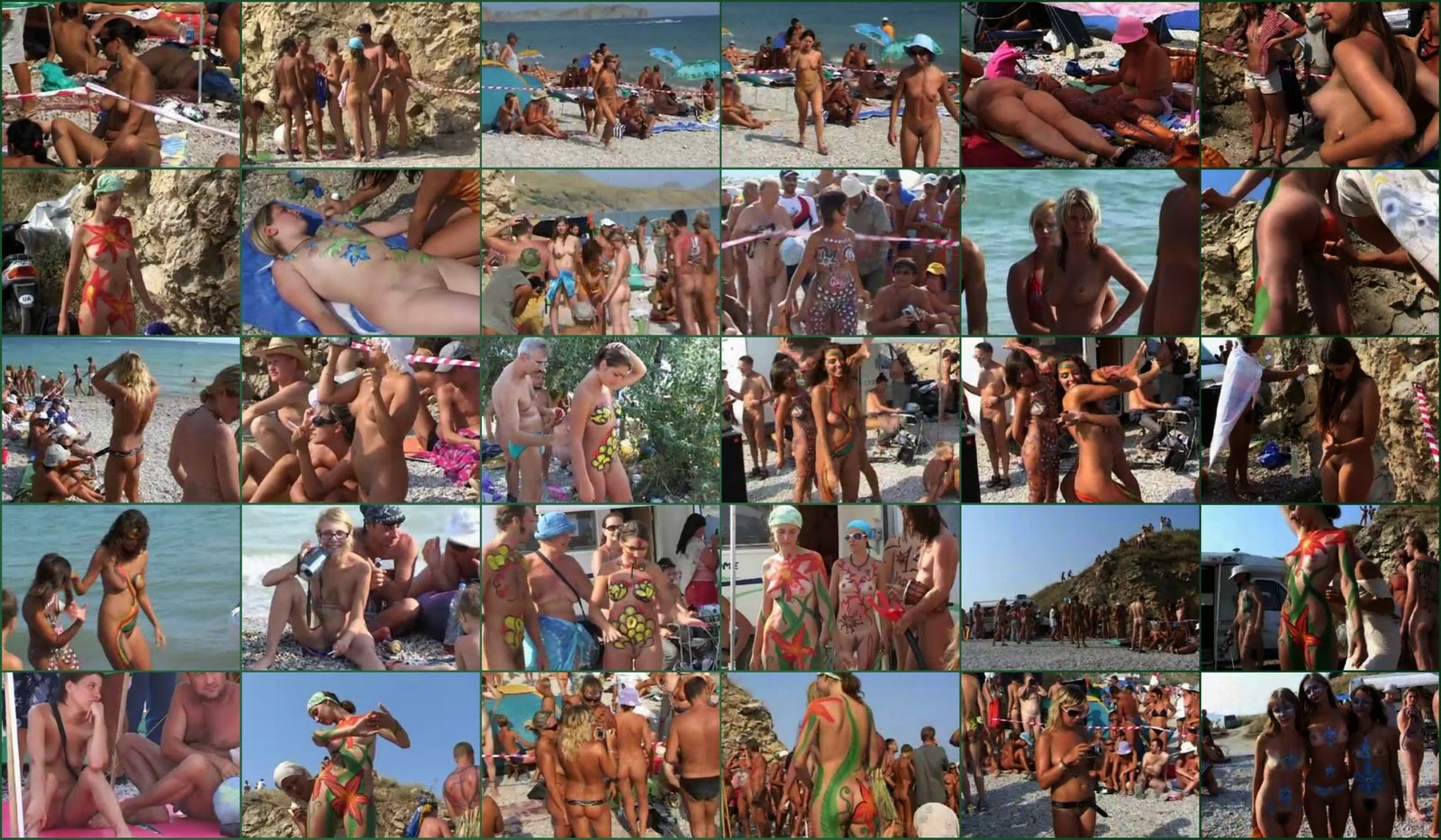 Праздник нудистов в Коктебеле 2006 / Naturist holiday in Koktebel 2006.