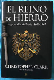 Portada del libro El reino de hierro, de Christopher Clark
