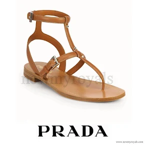 Crown Princess Mary Style PRADA Sandals 