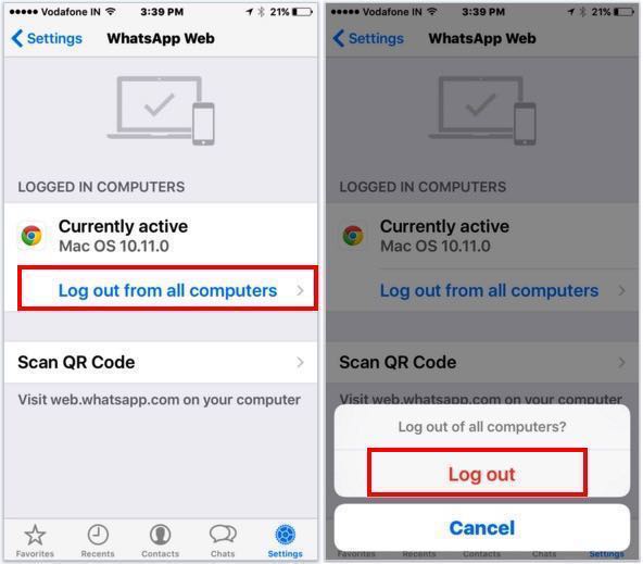 how to logout from whatsapp how to logout from whatsapp