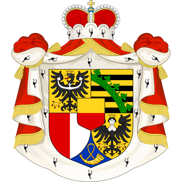 Logo Gambar Lambang Simbol Negara Liechtenstein PNG JPG ukuran 600 px