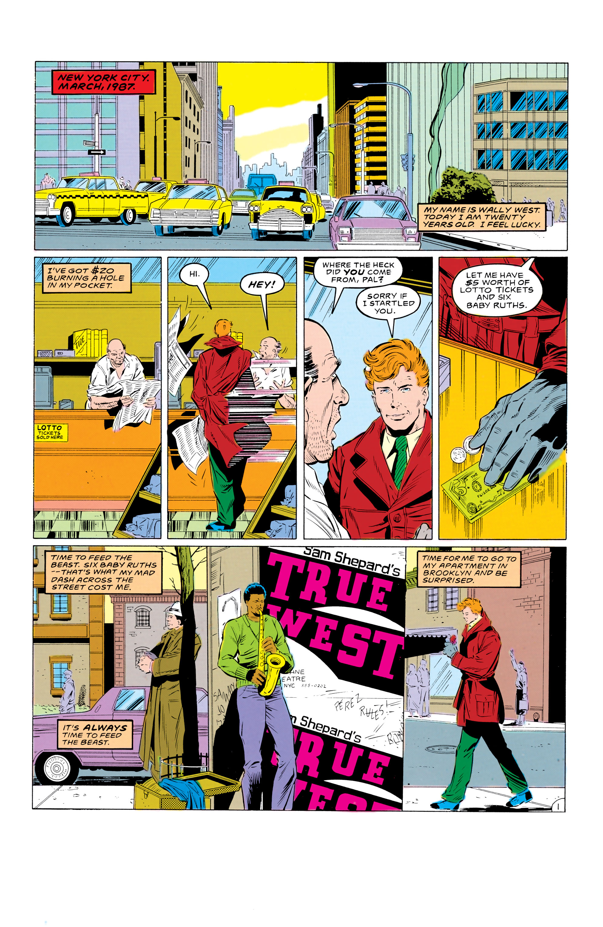 The Flash (1987) issue 1 - Page 2