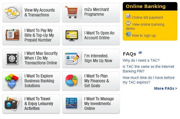 Banking maybank online Maybank Online