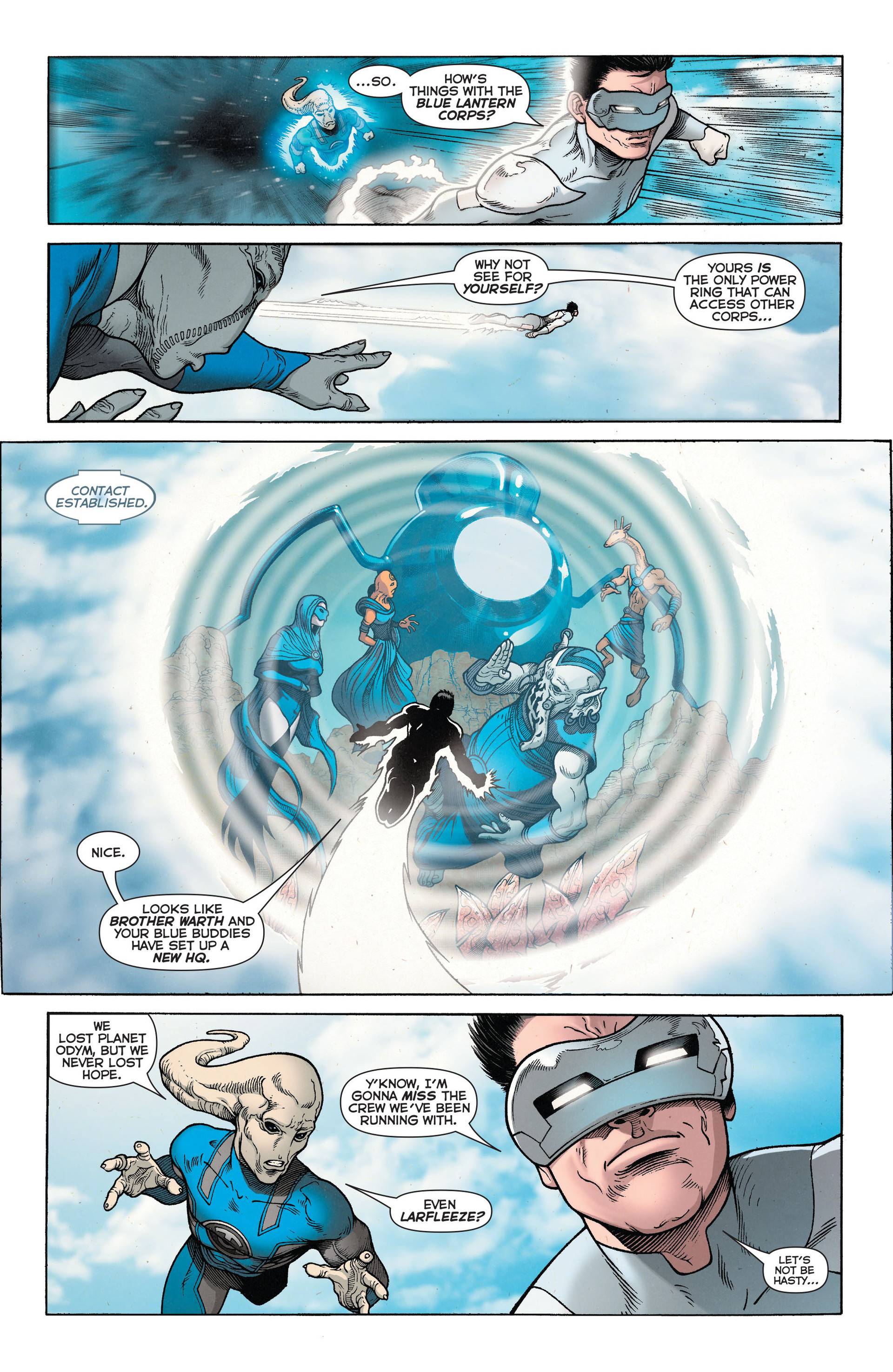 Read online Green Lantern: New Guardians comic -  Issue #20 - 6