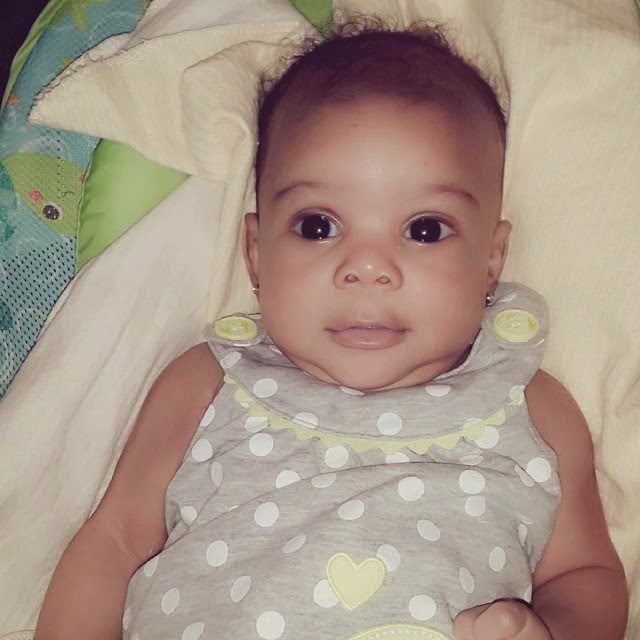 Welcome to Miss Atinuke's Blog: Kaffy Shows Off 6-Week Old Baby, Eliana