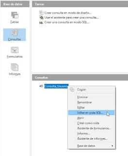 LibreOffice Base y SQL