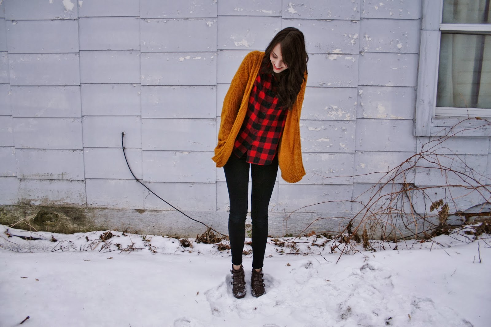 Rags and Roses OutfitUm, How Do You Dress For Snow?