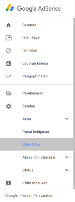 Cara Menambahkan Situs Baru Ke Google Adsense