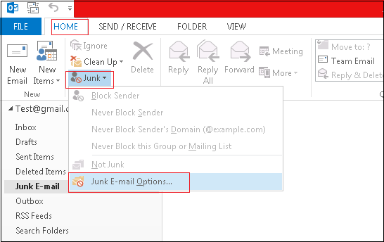 where is my junk folder in outlook 2016 where is my junk folder in outlook 2016