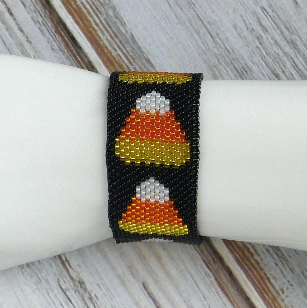 The Peacock Shop New Candy Corn Bracelet Kits