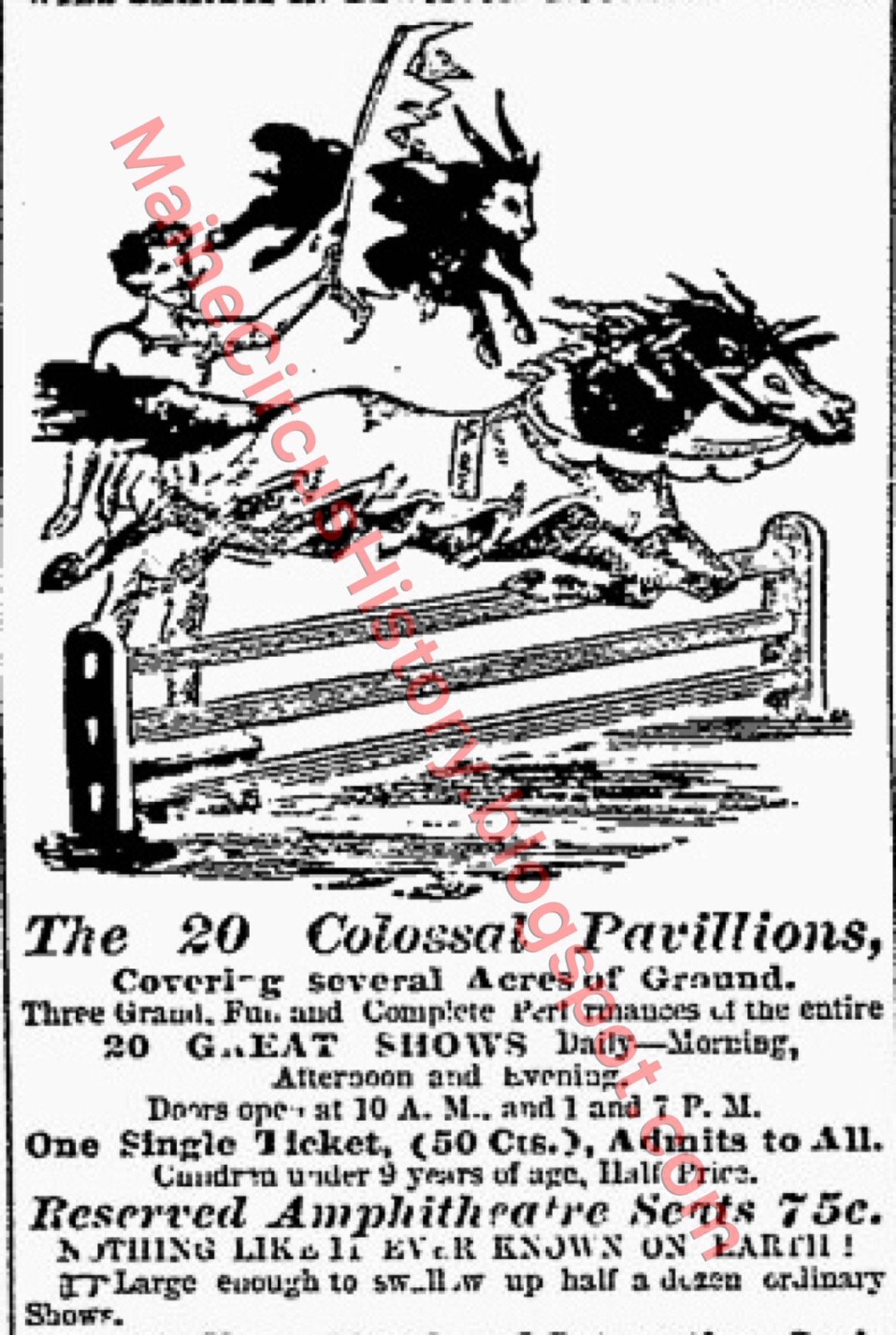 Maine Circus History Barnum Returns to Maine for the 1873 Season!