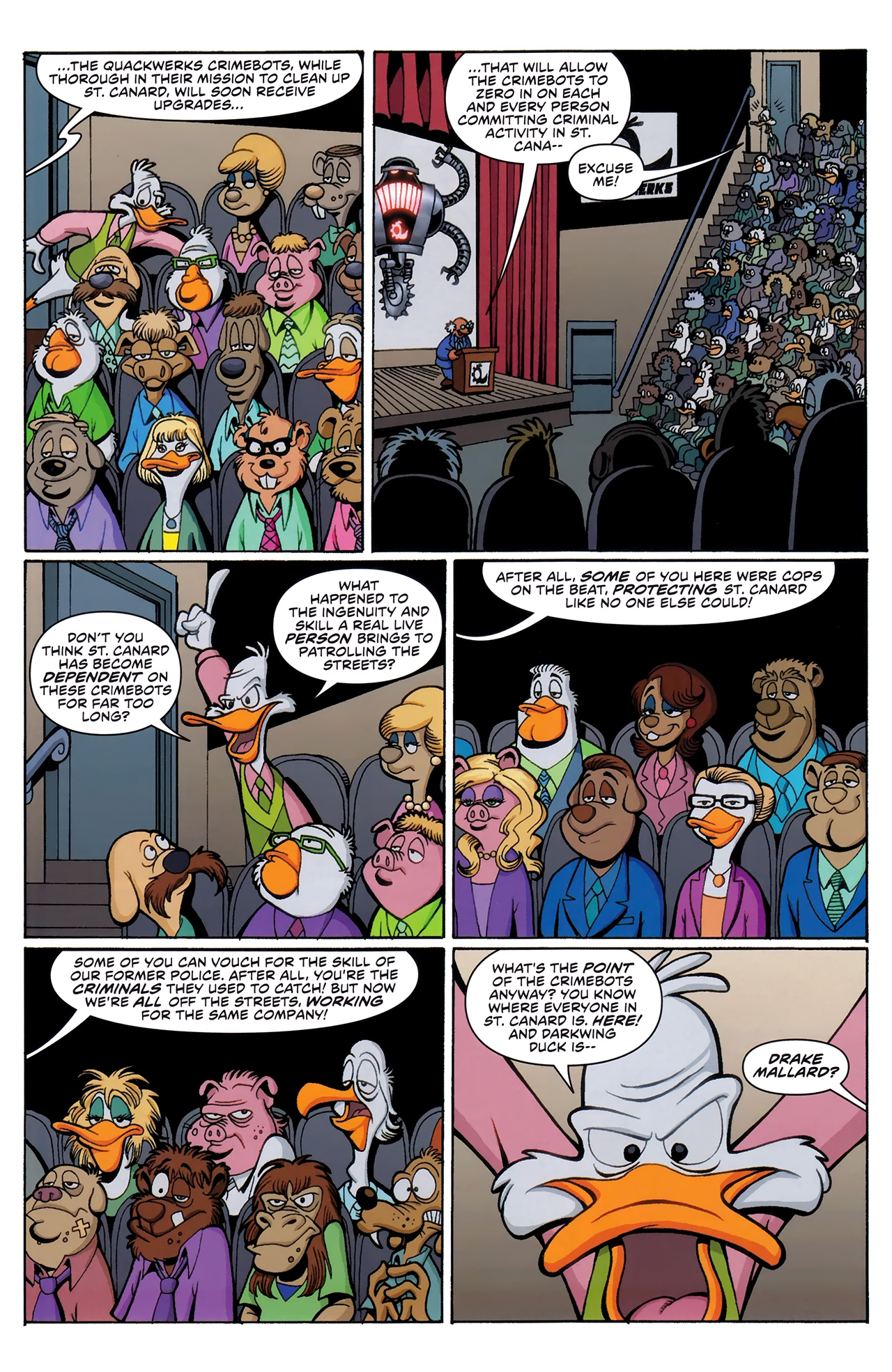 Read online Darkwing Duck comic -  Issue #1 - 9