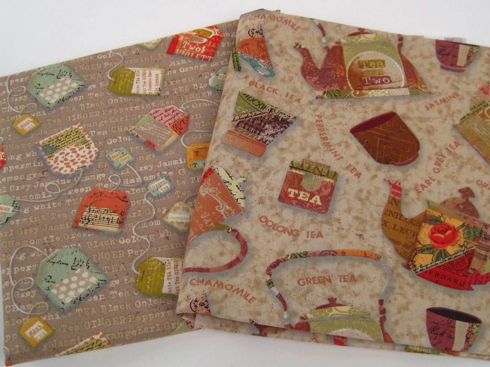 Tea With Friends "Tea Time" fabrics by Linda Maron