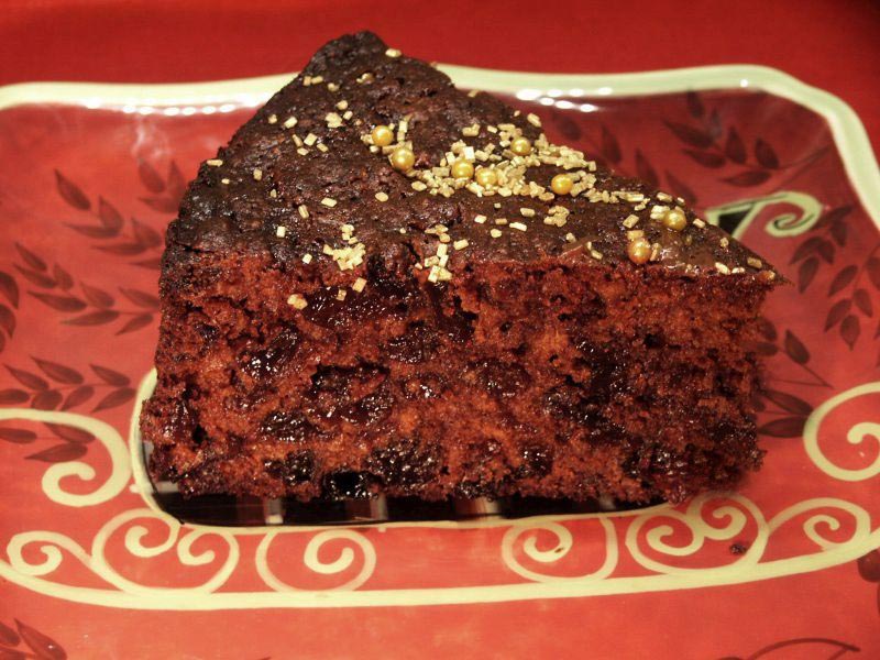 Moveable Feasts Nigella's Chocolate Fruit Cake