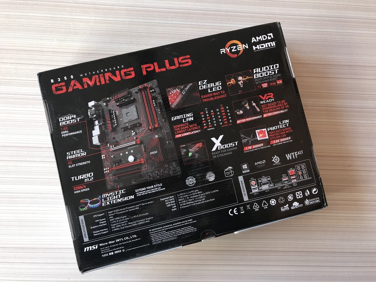 Msi B350 Gaming Plus Manual