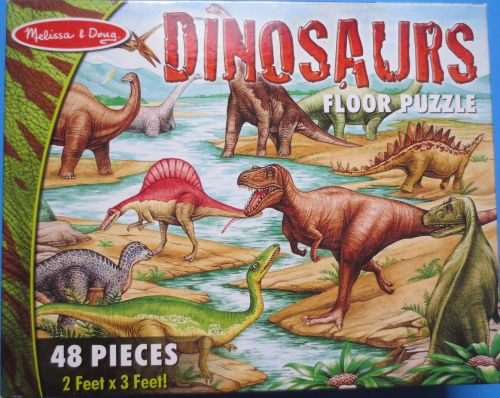 melissa and doug jumbo dinosaur