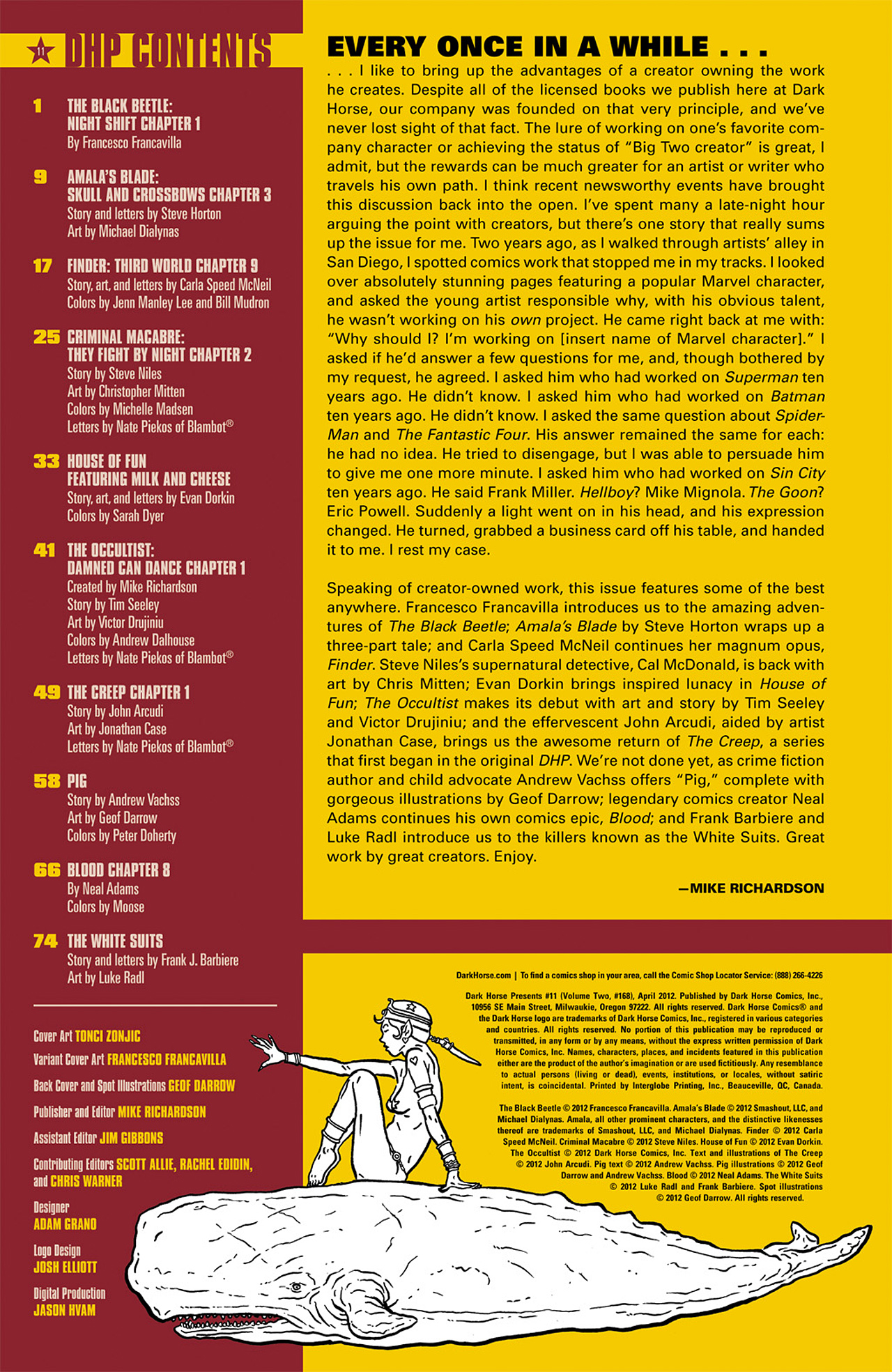 Read online Dark Horse Presents (2011) comic -  Issue #11 - 2