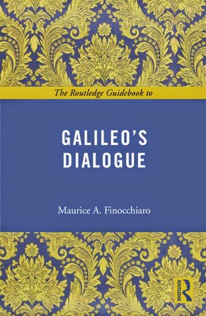 Cover of Maurice Finocchiaro book on Galileo and Aristotle