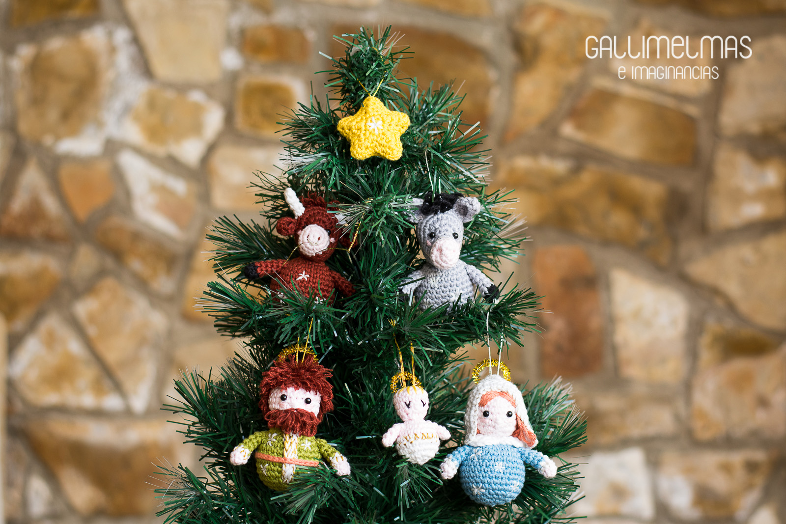 Suburbio Acerca de la configuración deslealtad Gallimelmas e Imaginancias: ¡Esta Navidad pon el belén en tu árbol!