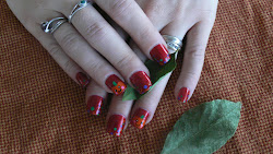 kawaii nail pumpkin tutorial pumpkins