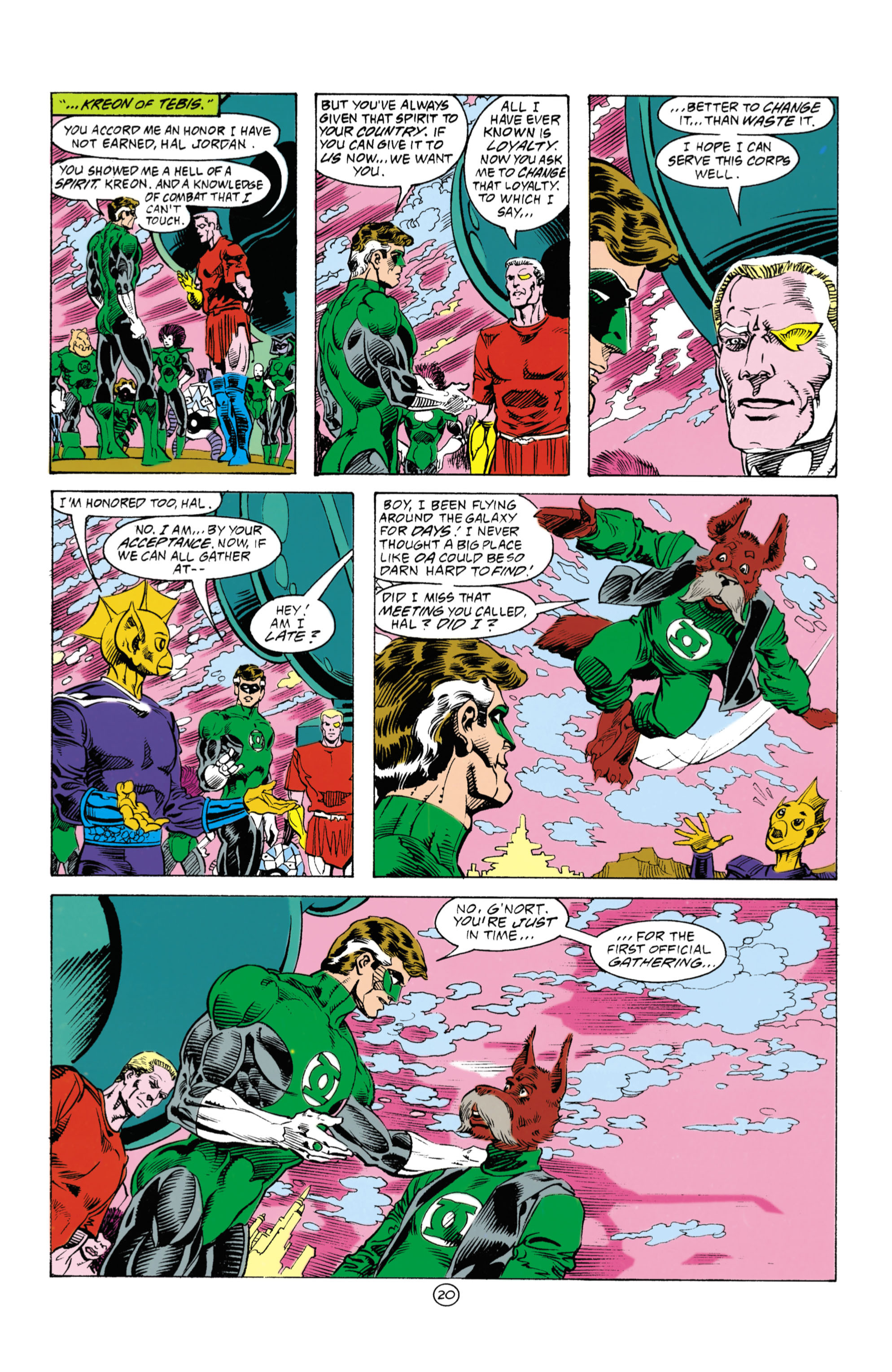 Read online Green Lantern (1990) comic -  Issue #24 - 20