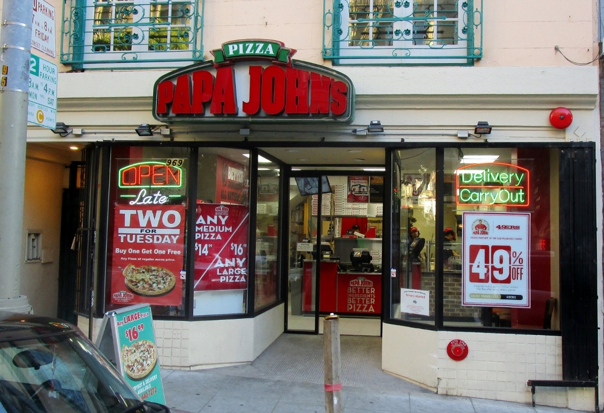 My Changing Neighborhood(s) NEIGHBORHOOD OPENINGS PAPA JOHN'S PIZZA (16 in a series)