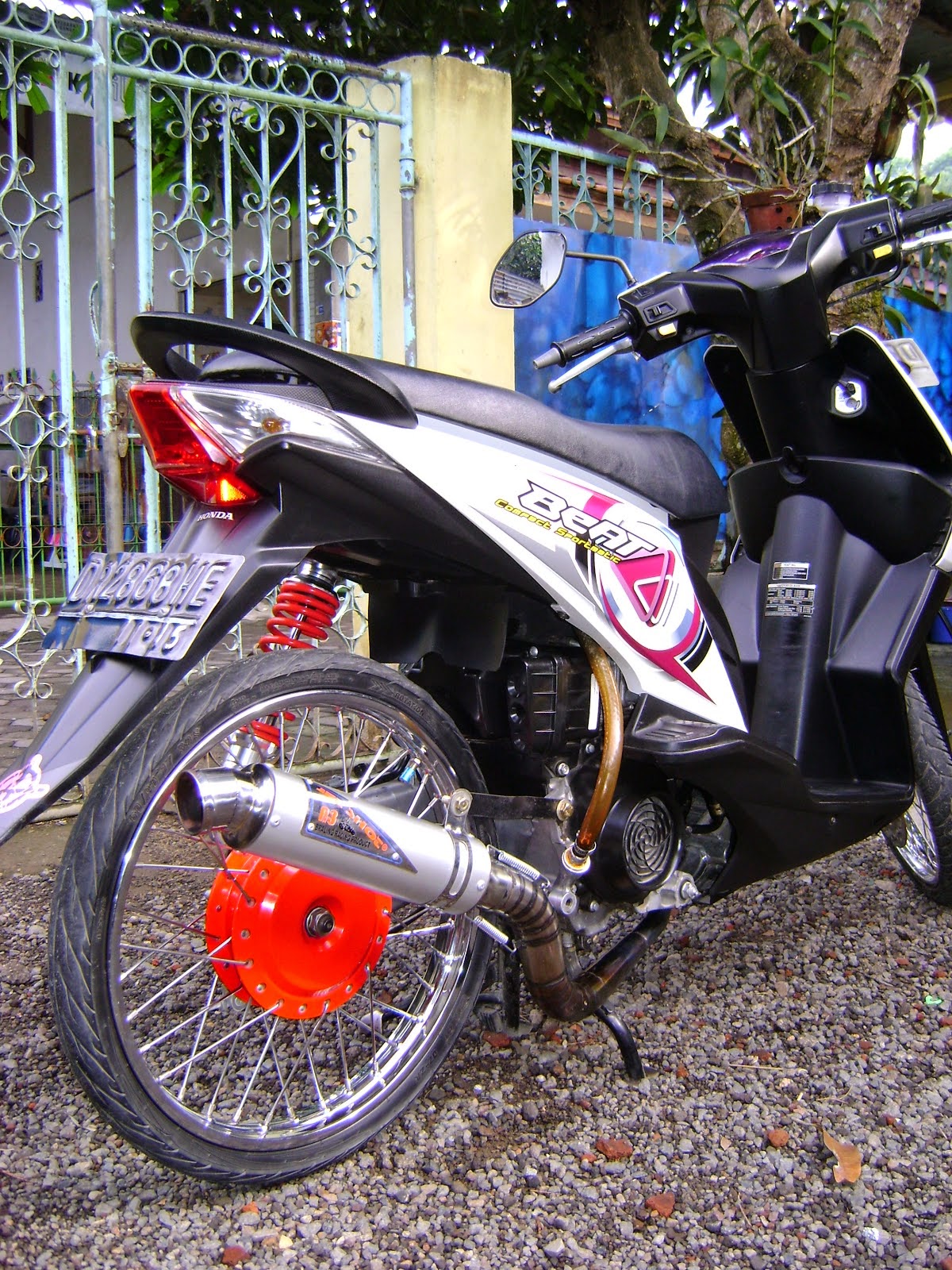 Foto Modifikasi Honda Beat Sporty Keren Terbaru Modifikasi Motor