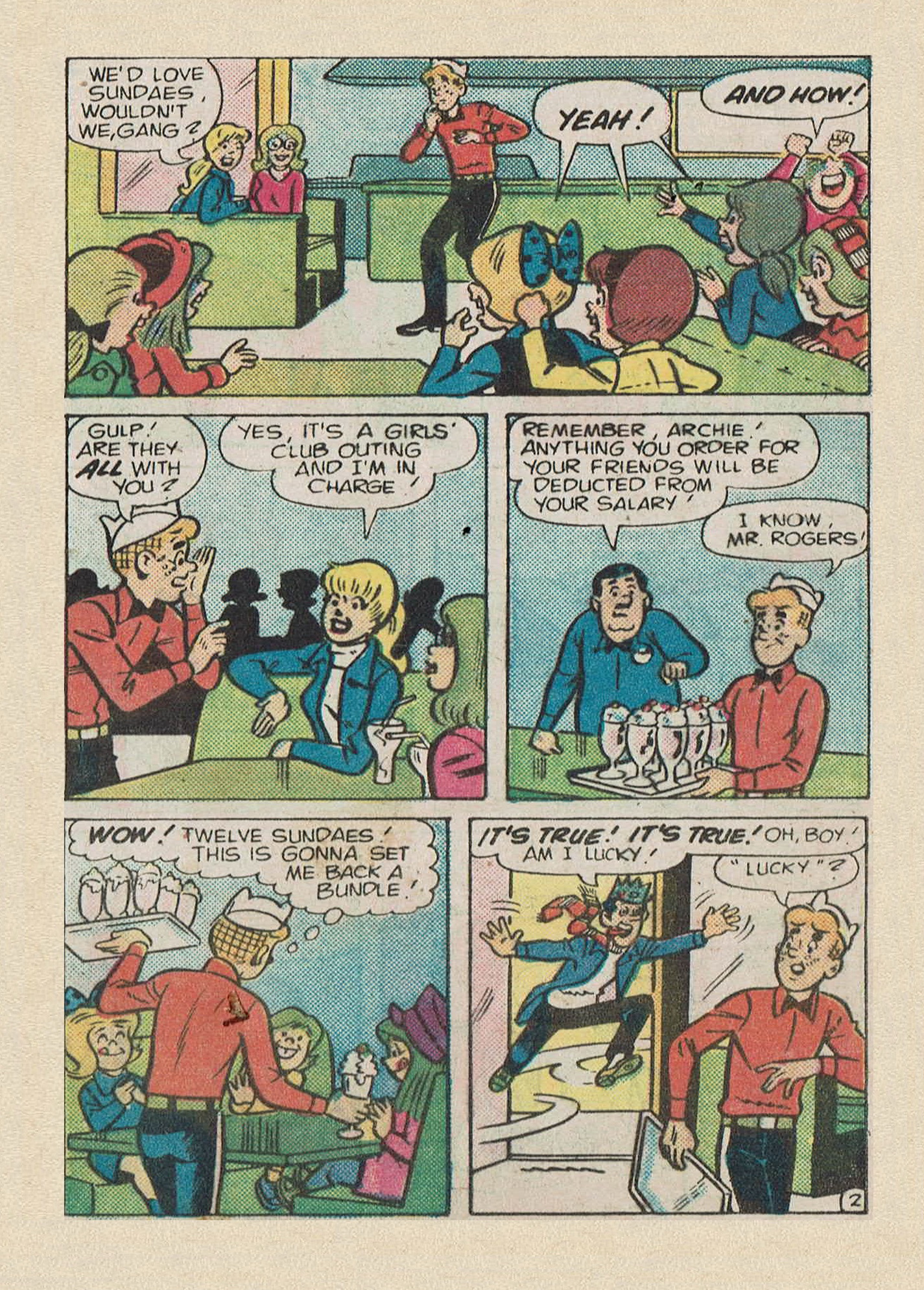 Read online Archie...Archie Andrews, Where Are You? Digest Magazine comic -  Issue #49 - 13