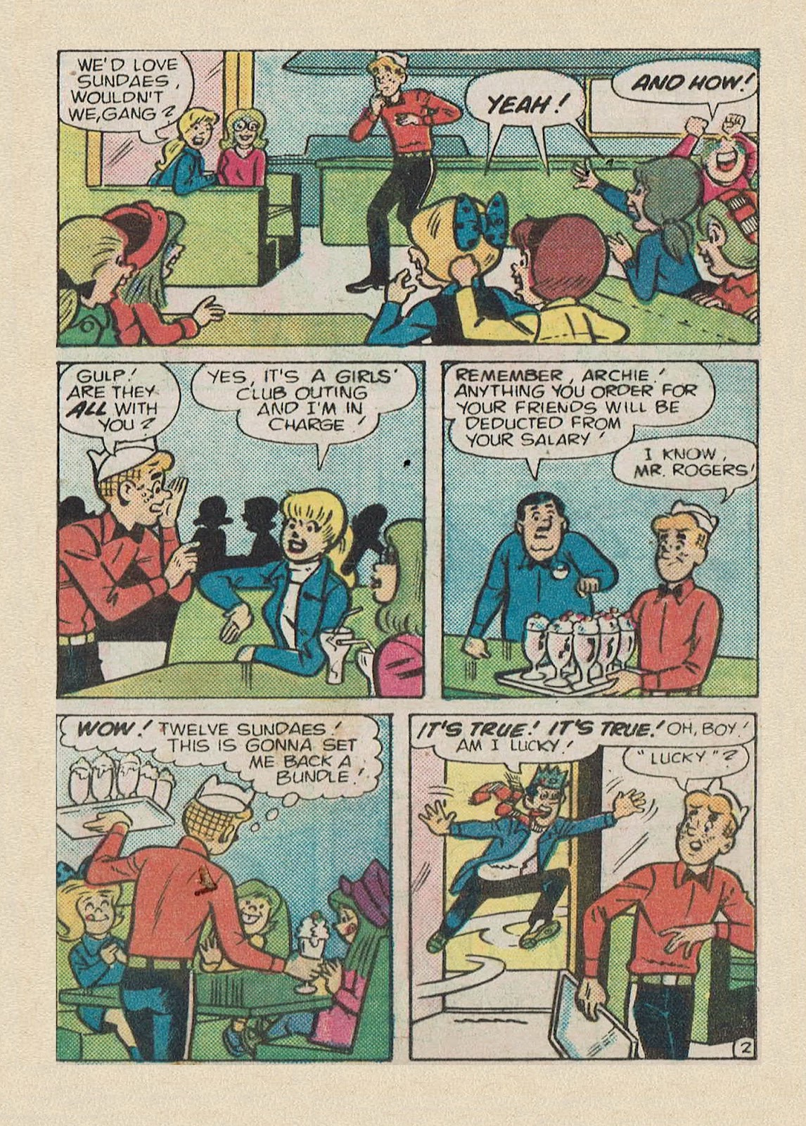 Archie...Archie Andrews, Where Are You? Digest Magazine issue 49 - Page 13