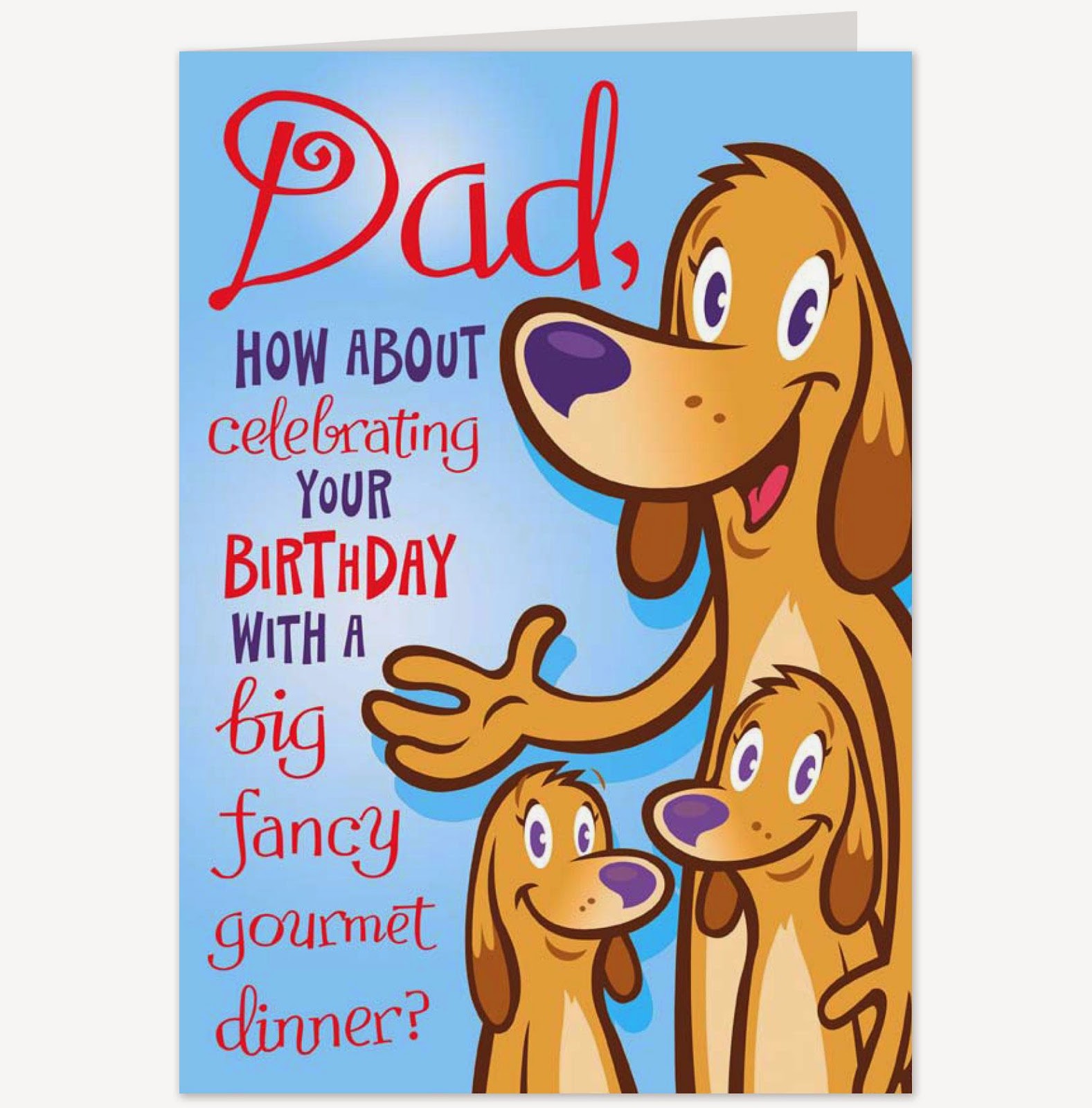 Printable Free Birthday Cards For Dad Free Printable Templates