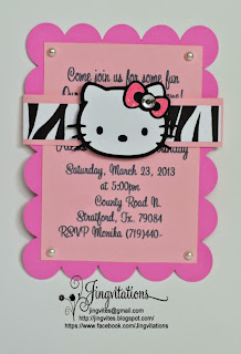 hello kitty zebra baby shower invitations