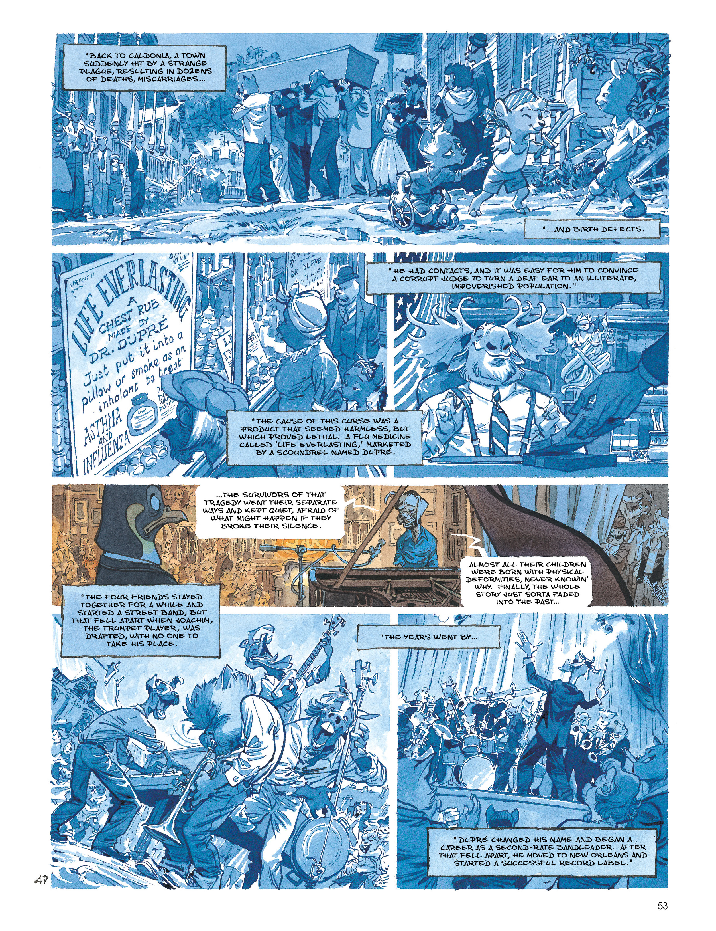 Read online Blacksad: A Silent Hell comic -  Issue # TPB - 54