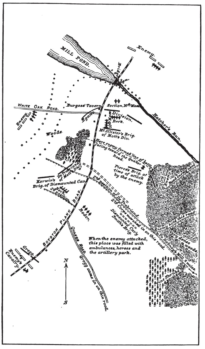 Hampton Newsome: From the National Archives: Burgess Mill Map