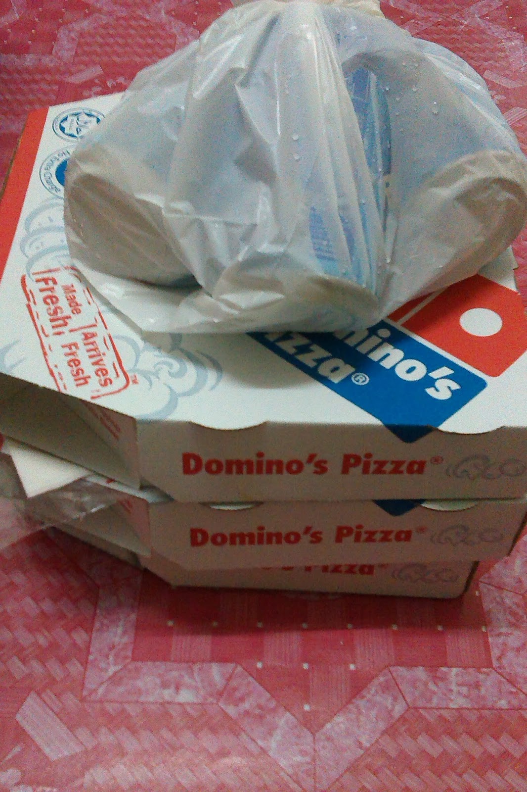Domino's Pizza Meat Mania, Aloha Chicken, Classified Chicken & Revive