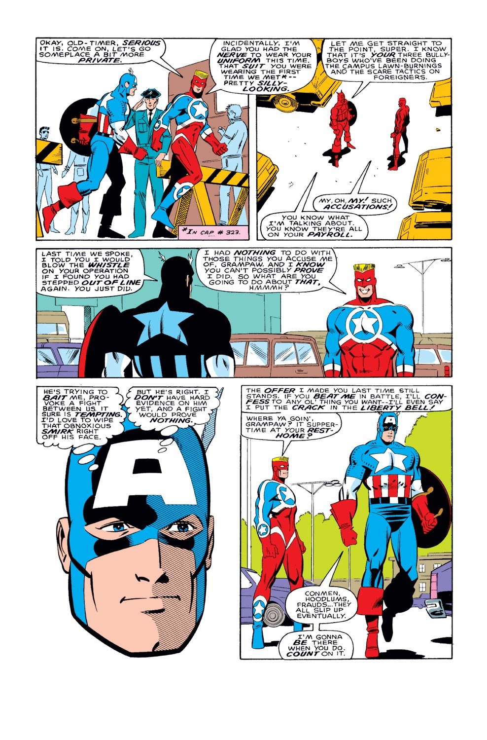 Read online Captain America (1968) comic -  Issue #327 - 15