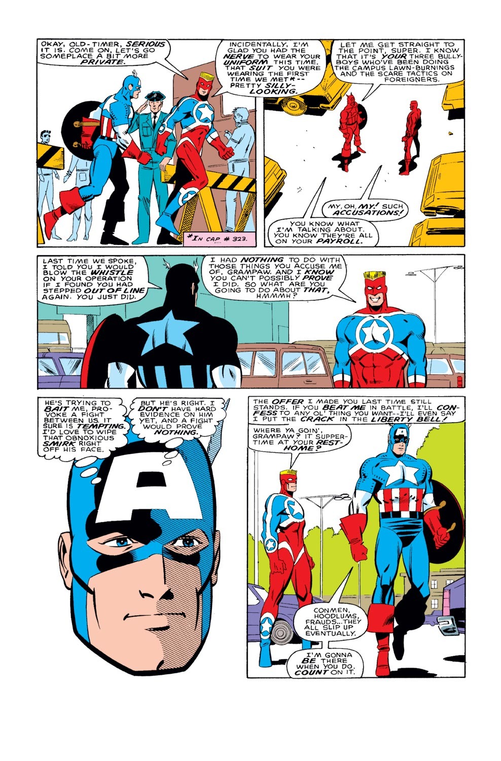 Read online Captain America (1968) comic - Issue #327 - 15