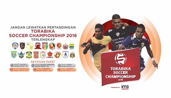 Jadwal, Hasil dan Klasemen Sementara Torabika Soccer Championship TSC 2016
