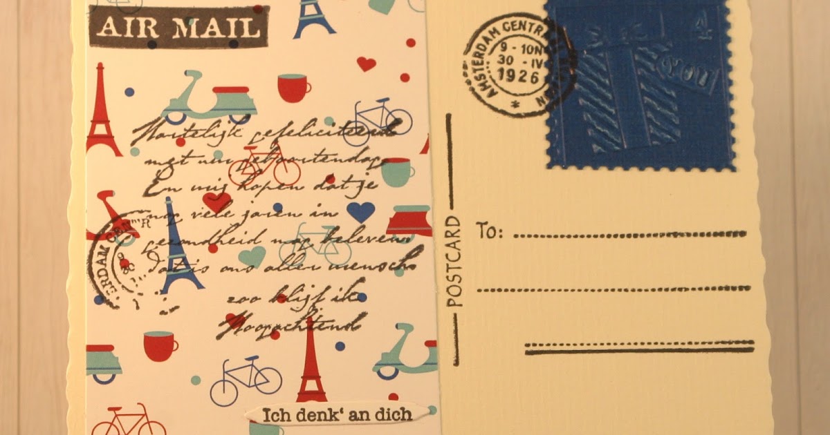 Lizzies Crafting Retreat Postcard from Paris!