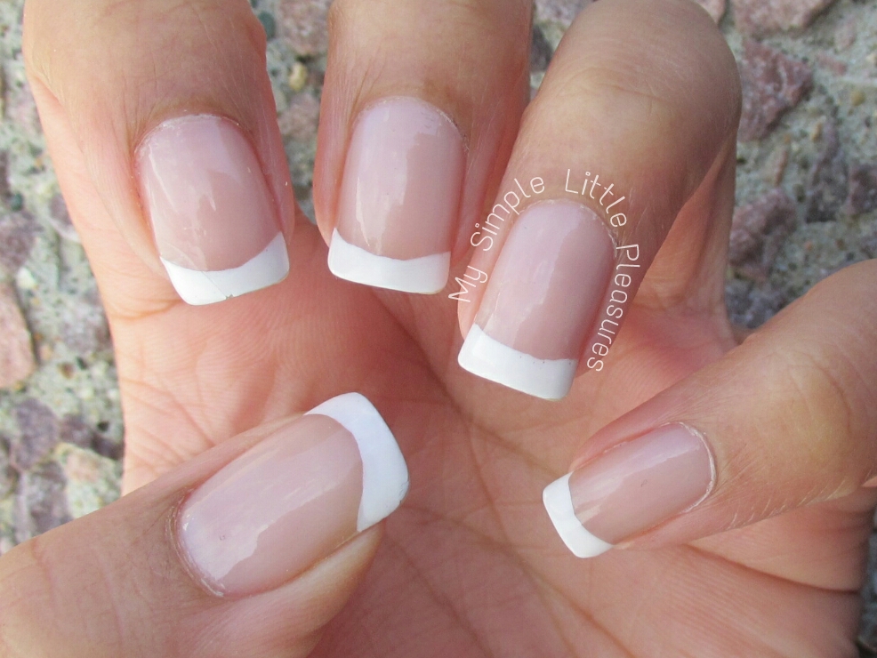 7. Classic French Manicure Tutorial - wide 5