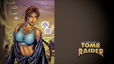 Lara Croft Tomb Raider Comic Wallpaper
