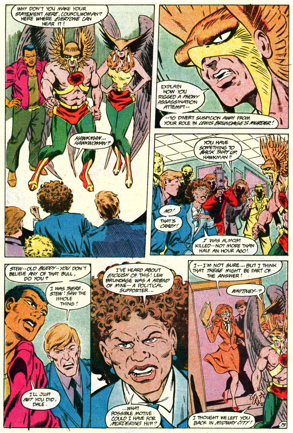 Read online Hawkman (1986) comic -  Issue #15 - 14