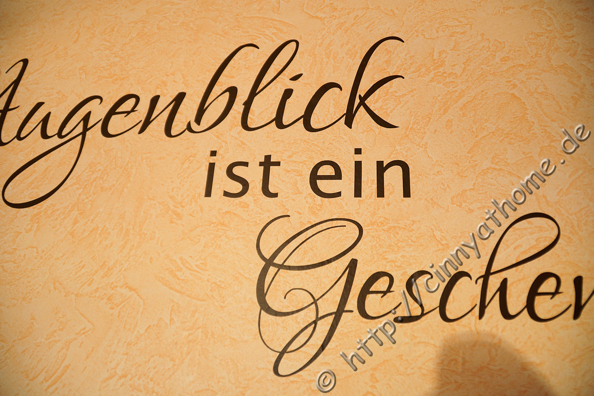 Cinny Home Schicker Spruch Von Wandtattoo World