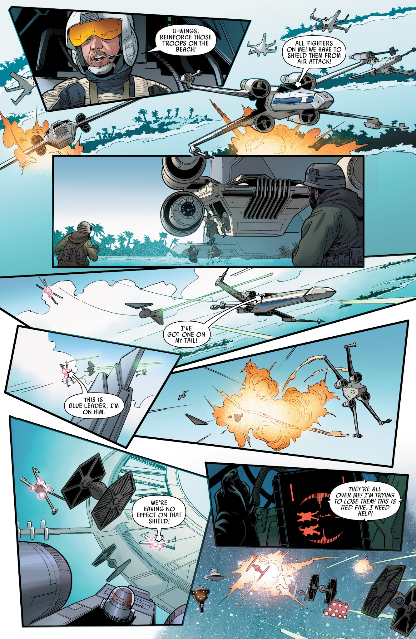 Read online Star Wars: Rogue One Adaptation comic -  Issue #6 - 4