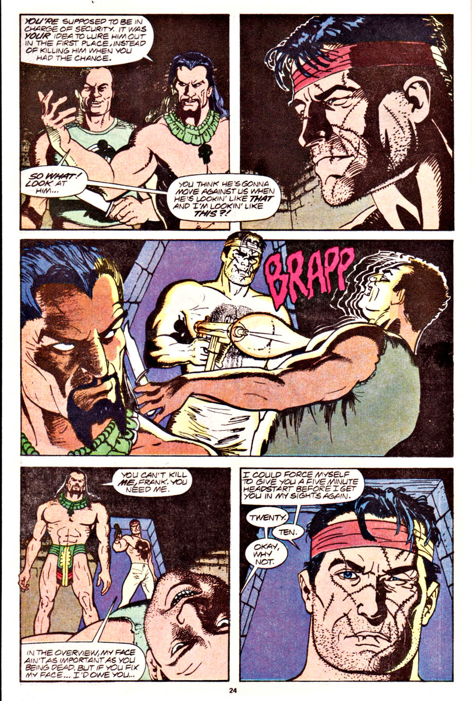 The Punisher (1987) Issue #39 - Jigsaw Puzzle #05 #46 - English 19