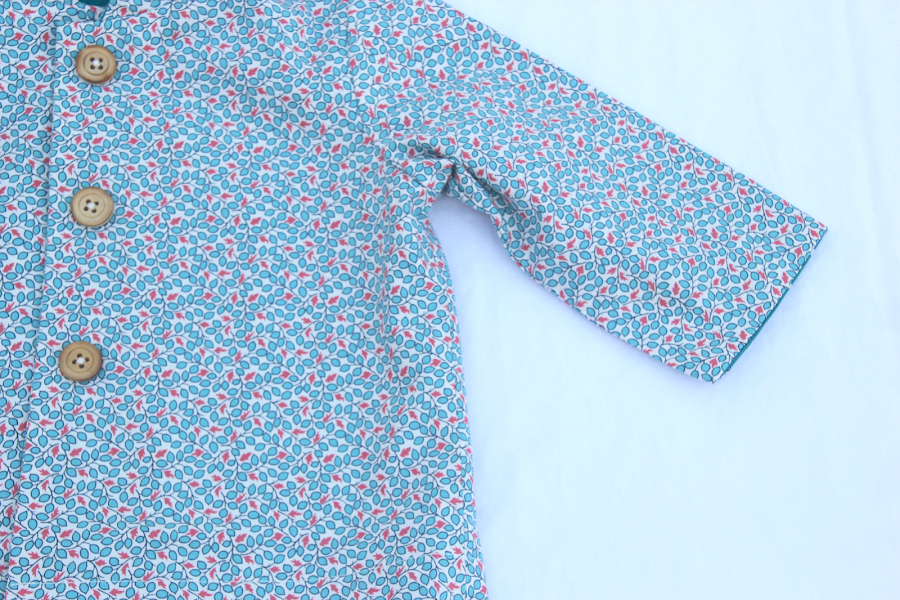 DIY Costura: Cómo hacer abrigo estampado para bebé (patrón gratis)