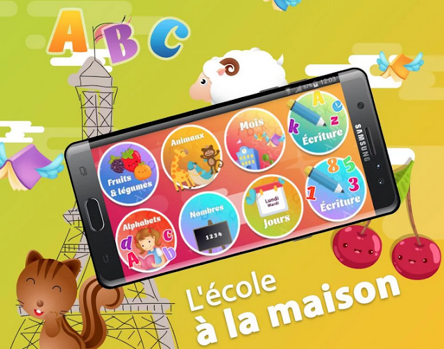 Votre enfant apprendra le français tout en s'amusant avec Alphabet Français