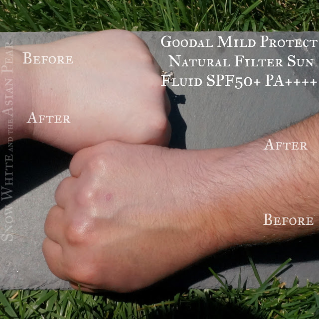 Goodal Mild Protect Natural Filter Sun Fluid SPF50+ PA++++ Review